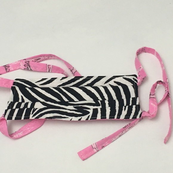 SOLD-FACE MASK FABRIC EIFEL TOWER PRINT/ ZEBRA - Picture 5 of 7